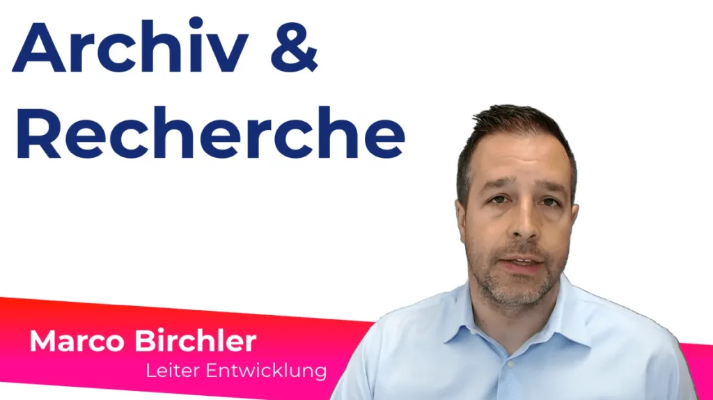 Effizientes Suchen im Rechnungs-Archiv